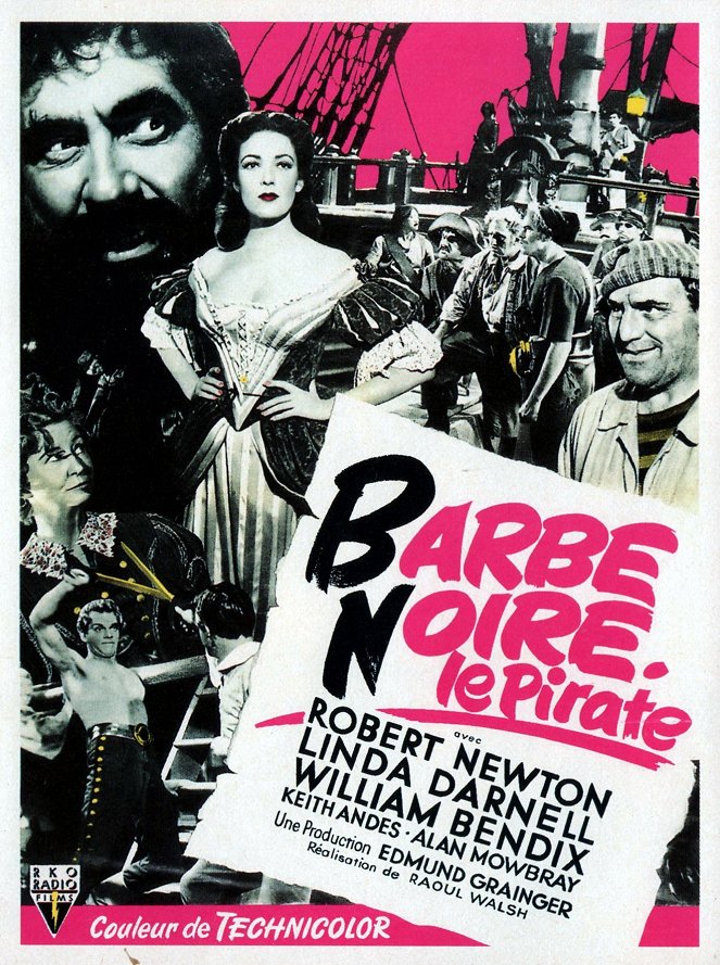 Barbe-Noire le pirate - Affiches