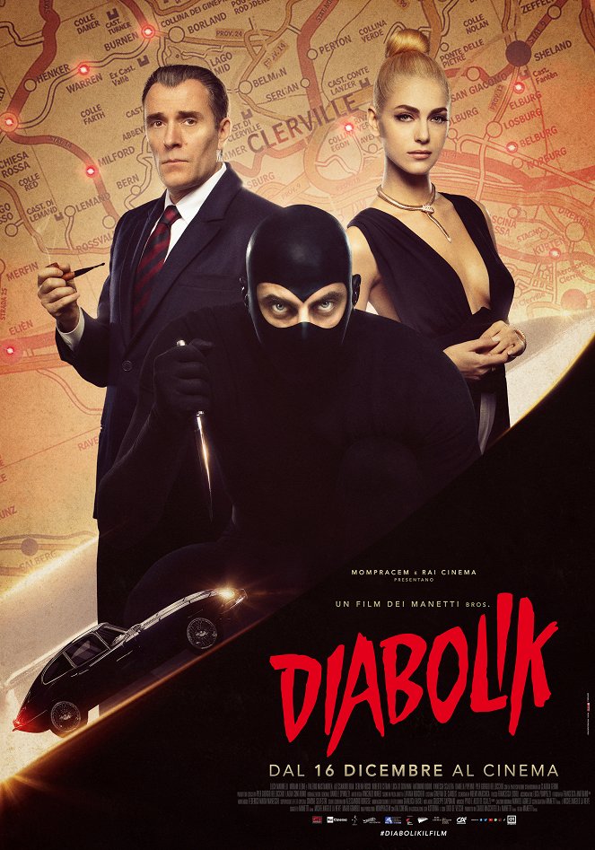 Diabolik - Plagáty