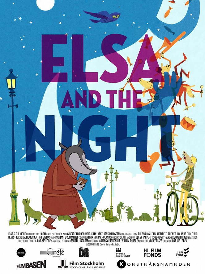 Elsa a noc - Plagáty