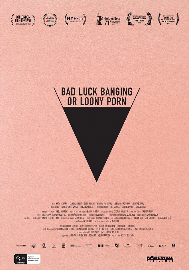 Bad Luck Banging or Loony Porn - Posters