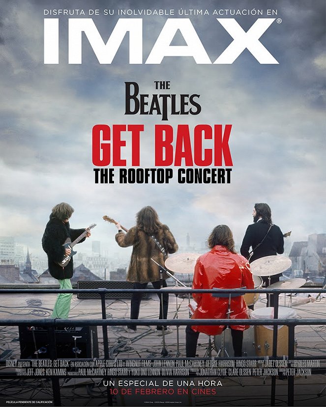 The Beatles: Get Back - The Rooftop Concert - Carteles