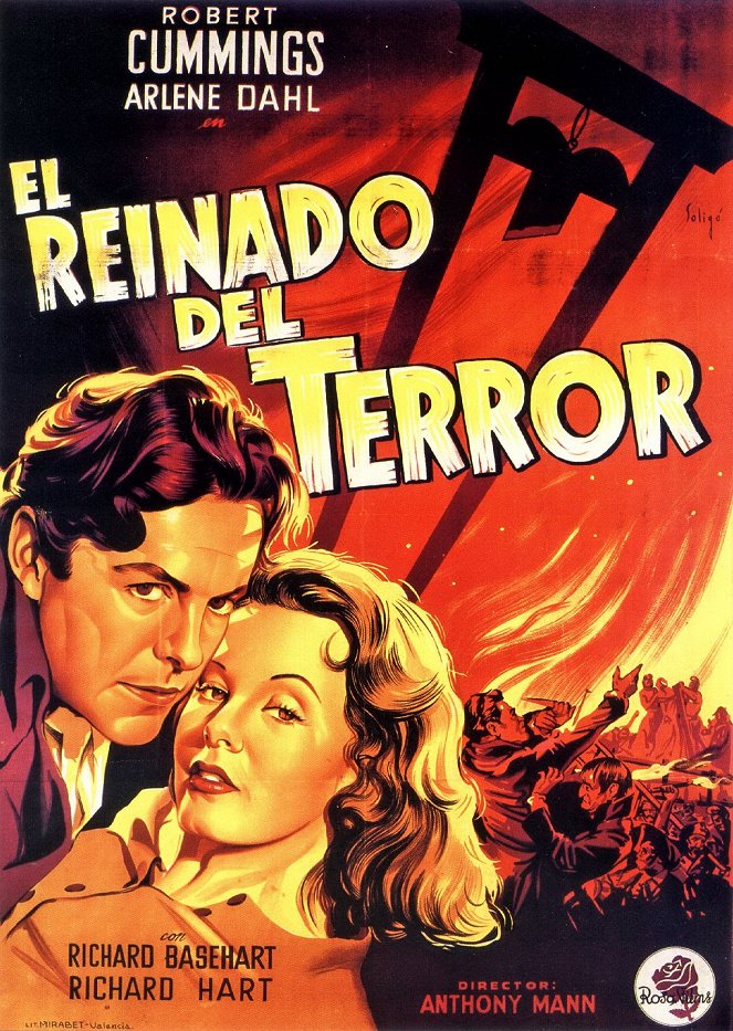 El reinado del terror - Carteles