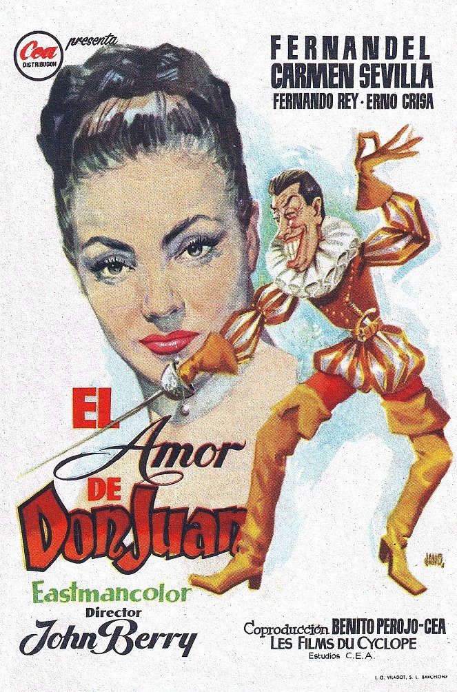 Don Juan - lemmen ja säilän sankari - Julisteet