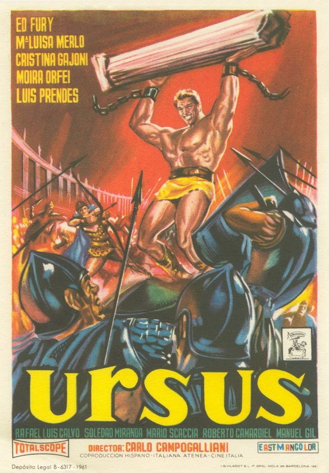 The Mighty Ursus - Posters