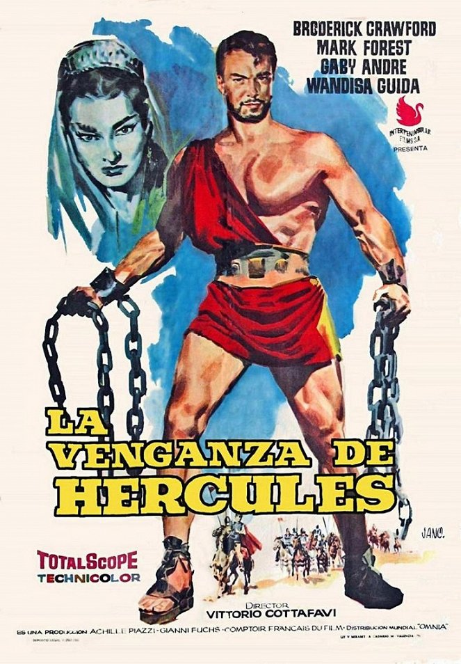 La venganza de Hércules - Carteles