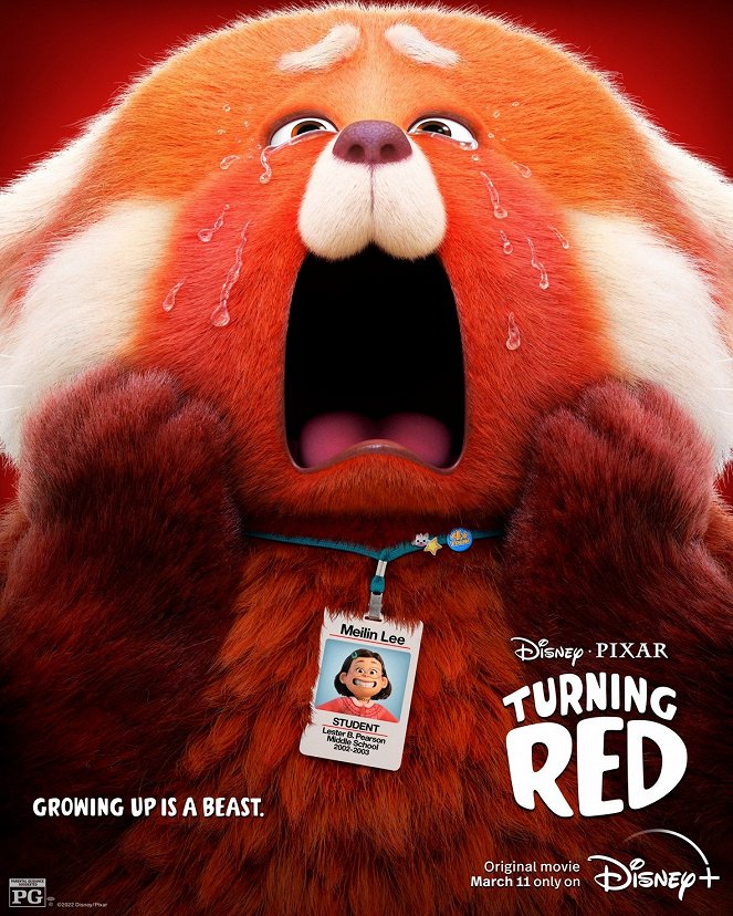 Turning Red - Posters