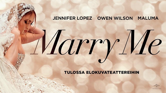 Marry Me - Julisteet