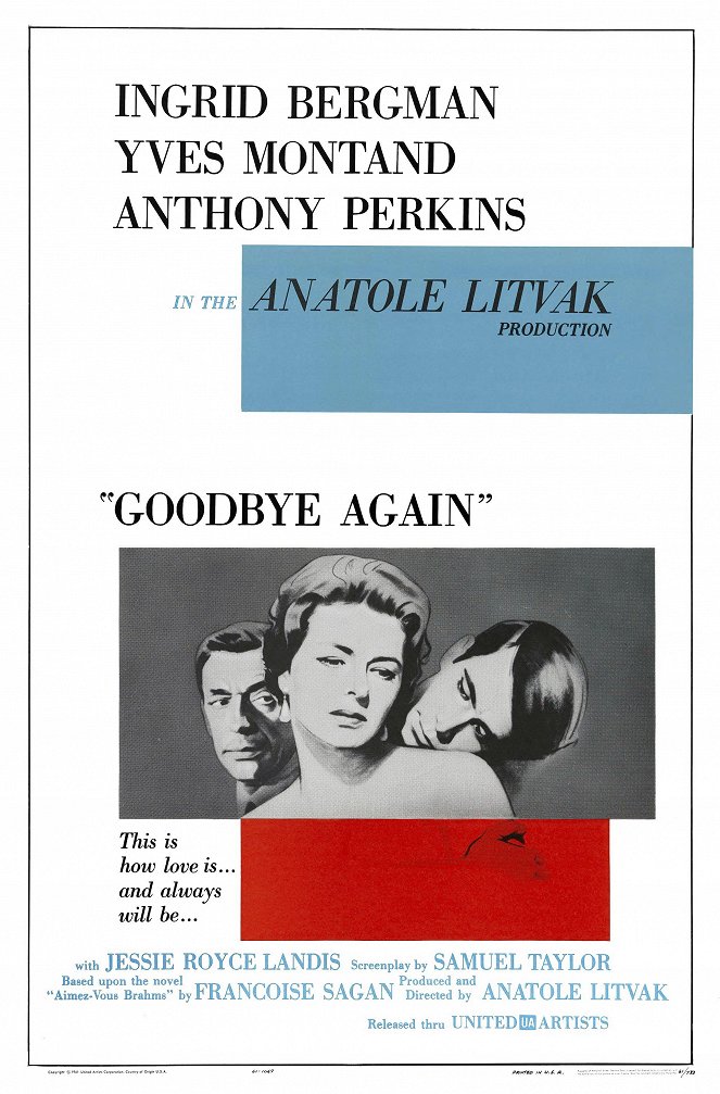 Goodbye Again - Posters