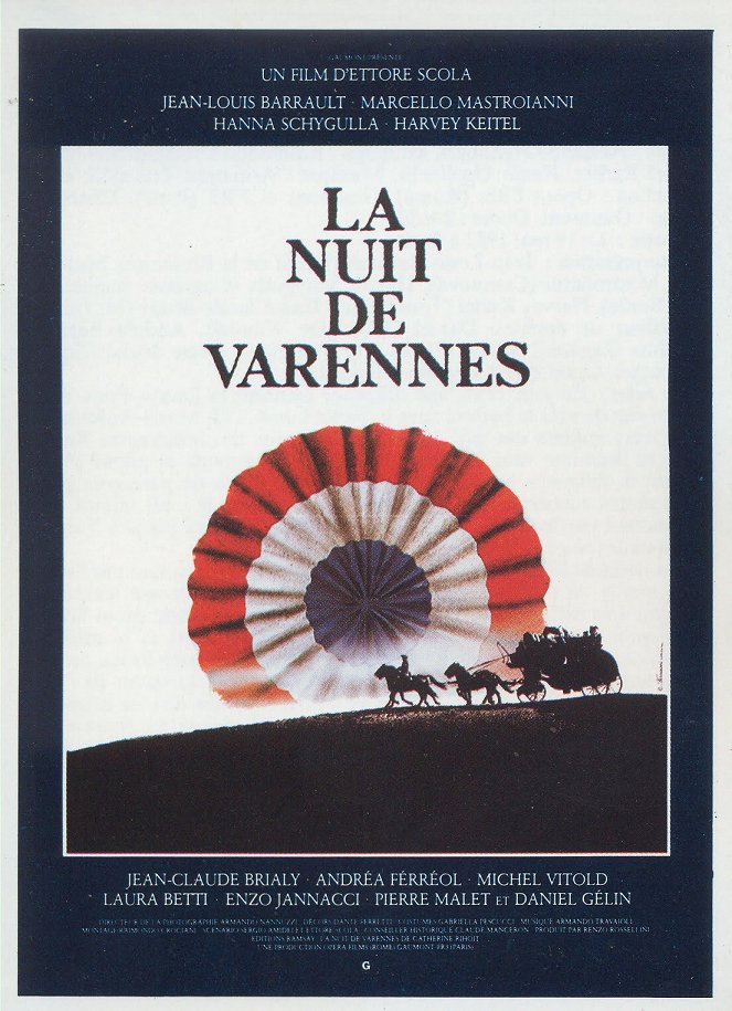 La Nuit de Varennes - Posters