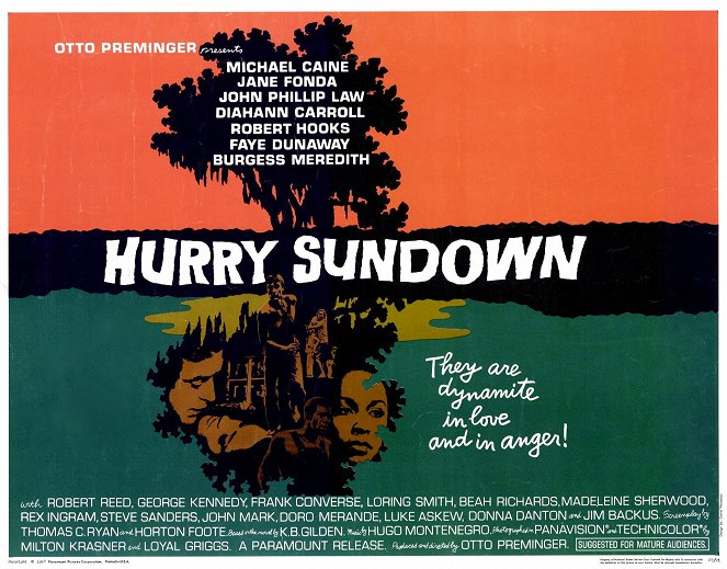 Hurry Sundown - Cartazes