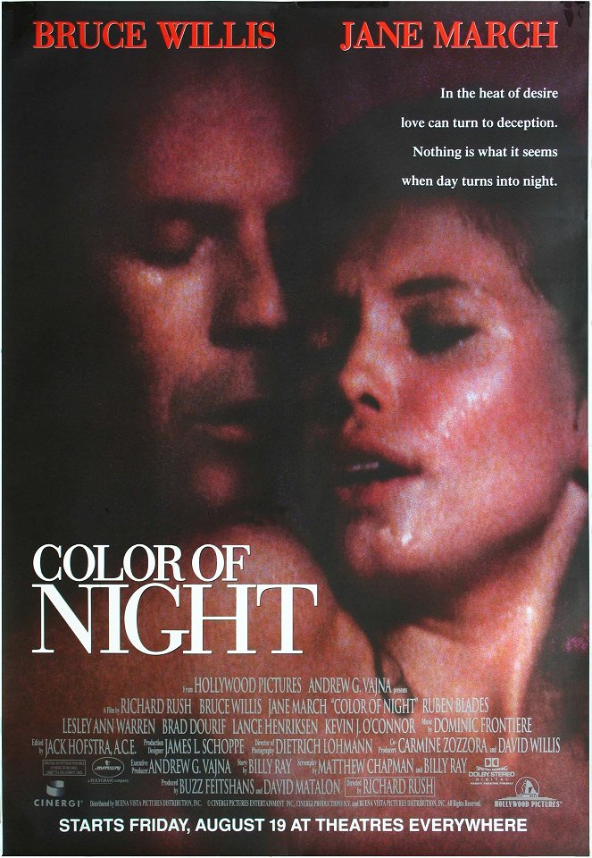 Color of Night - Plakate