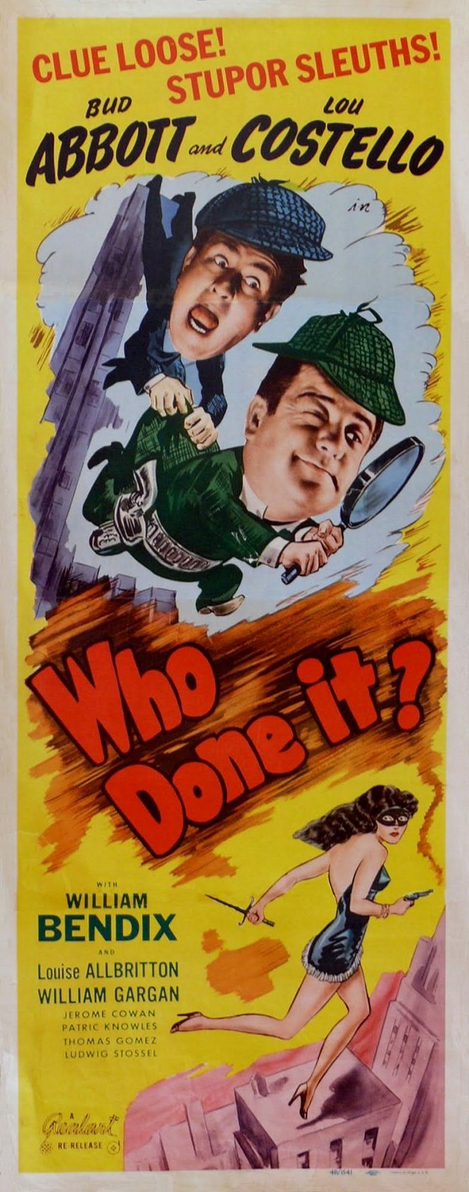 Who Done It? - Affiches