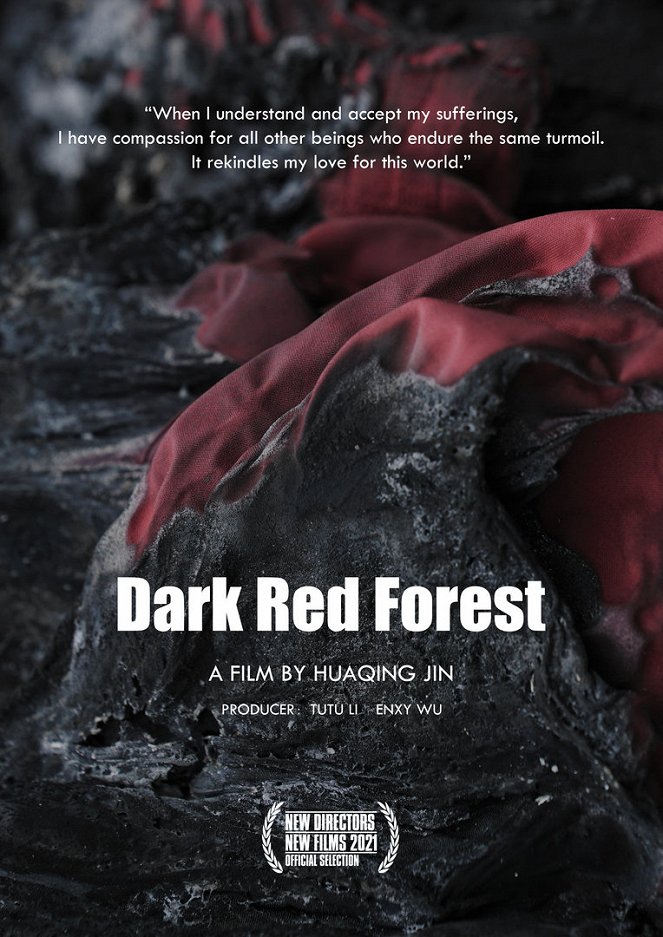 Tmavě červený les - Plagáty