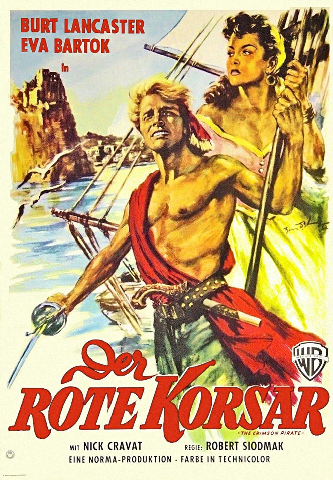 The Crimson Pirate - Posters