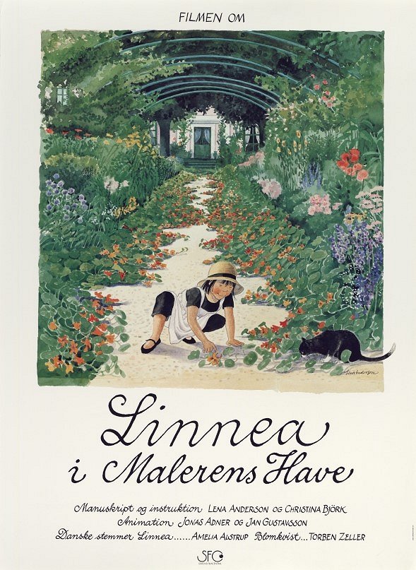 Linnea i målarens trädgård - Posters