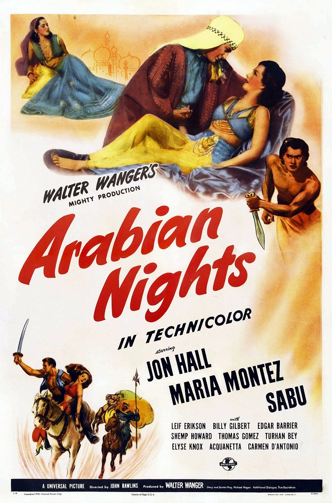 Arabian Nights - Cartazes