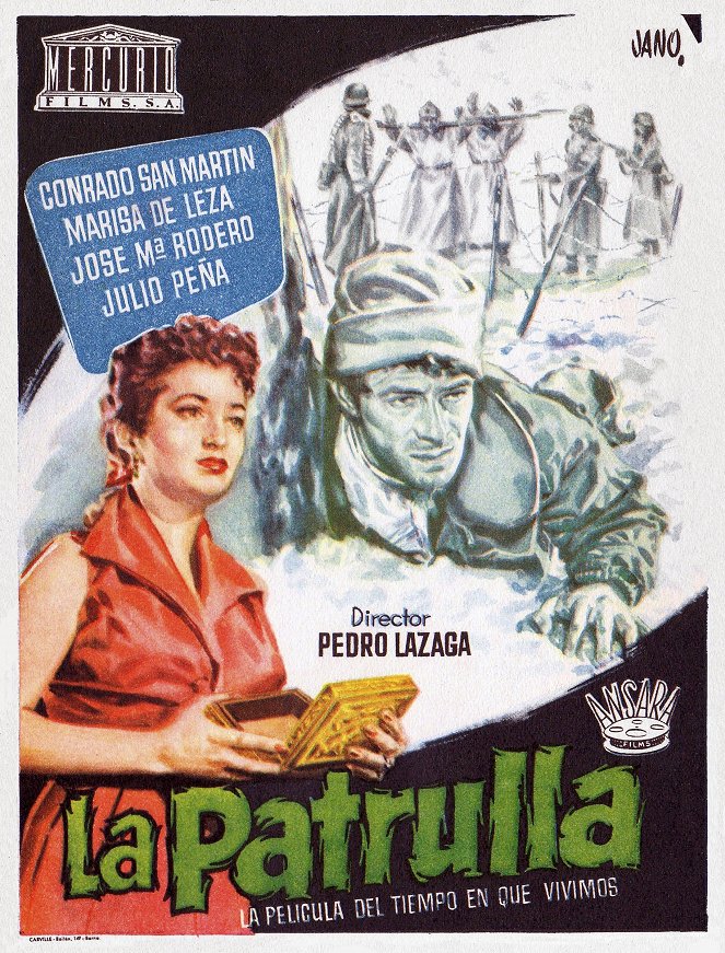 La patrulla - Affiches