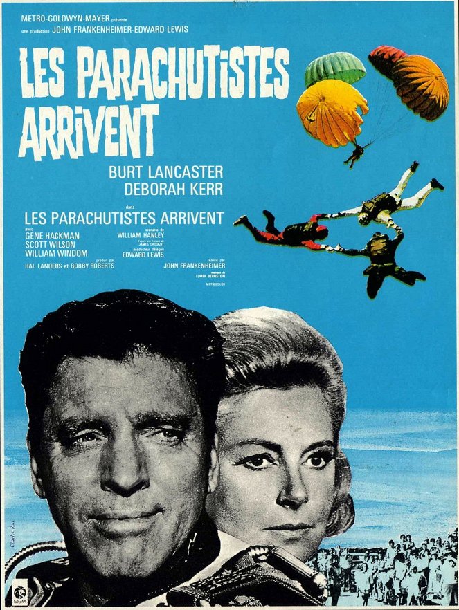 Les Parachutistes arrivent - Affiches