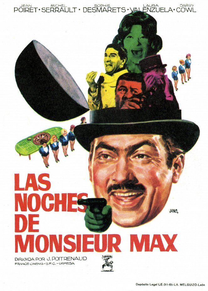 Las noches de Monsieur Max - Plakátok