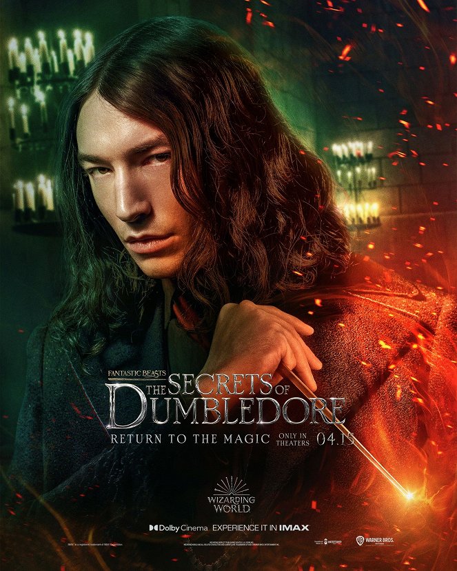 Ihmeotukset: Dumbledoren salaisuudet - Julisteet