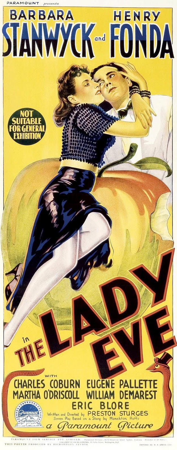 The Lady Eve - Posters