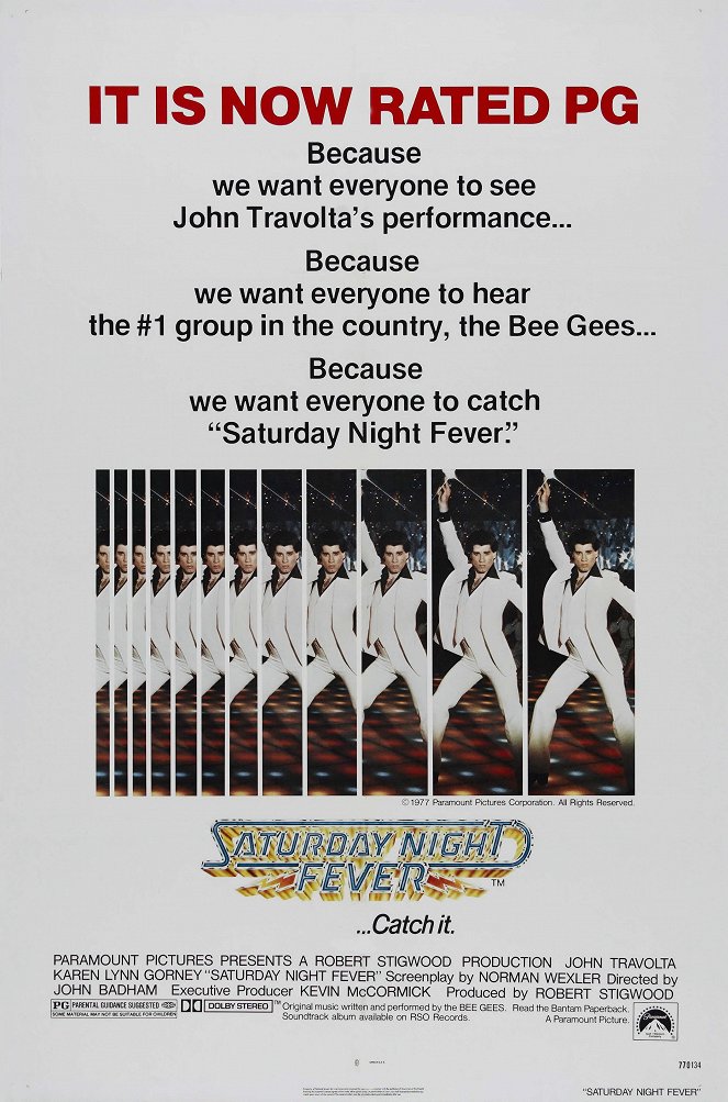 Saturday Night Fever - Plakaty