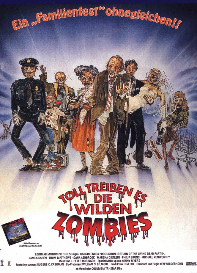 Return of the Living Dead Part II - Posters