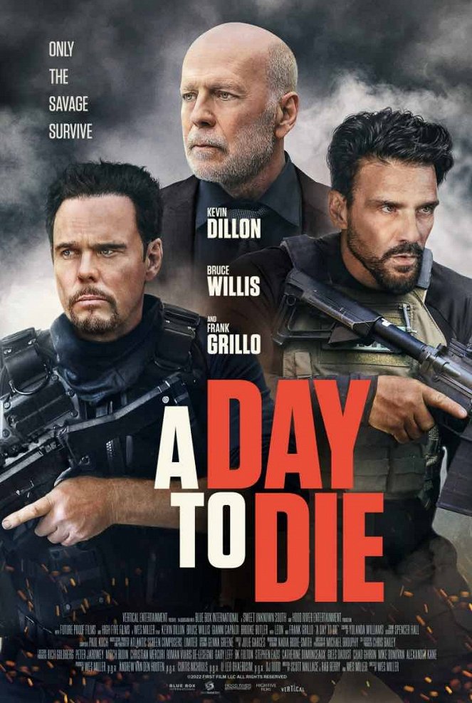 A Day to Die - Plakate