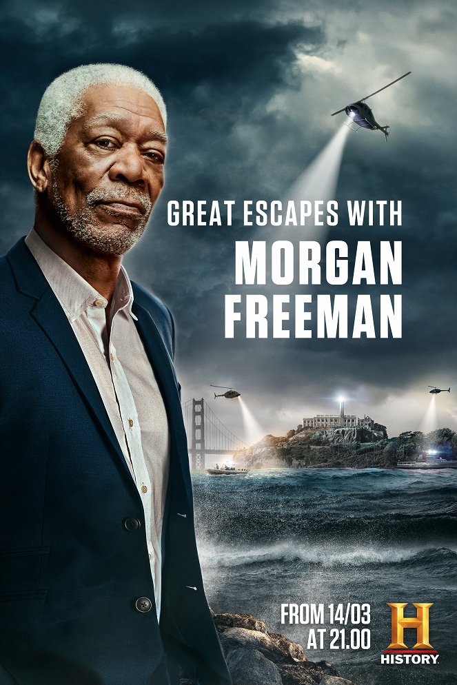 Great Escapes with Morgan Freeman - Posters