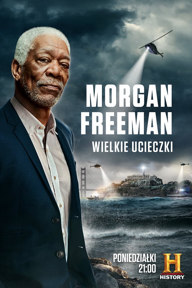 Morgan Freeman: Wielkie ucieczki - Plakaty