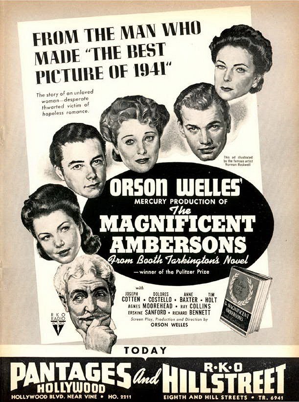 The Magnificent Ambersons - Posters