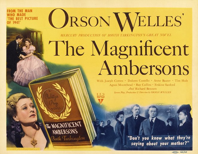 La Splendeur des Amberson - Affiches