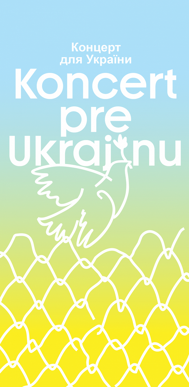 Koncert pre Ukrajinu - Plakate