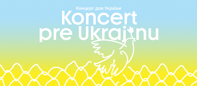 Koncert pre Ukrajinu - Julisteet