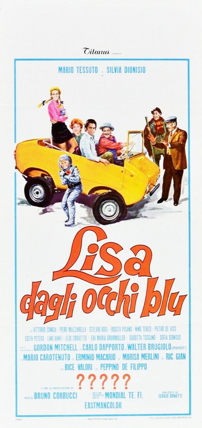Lisa s modrýma očima - Plakáty