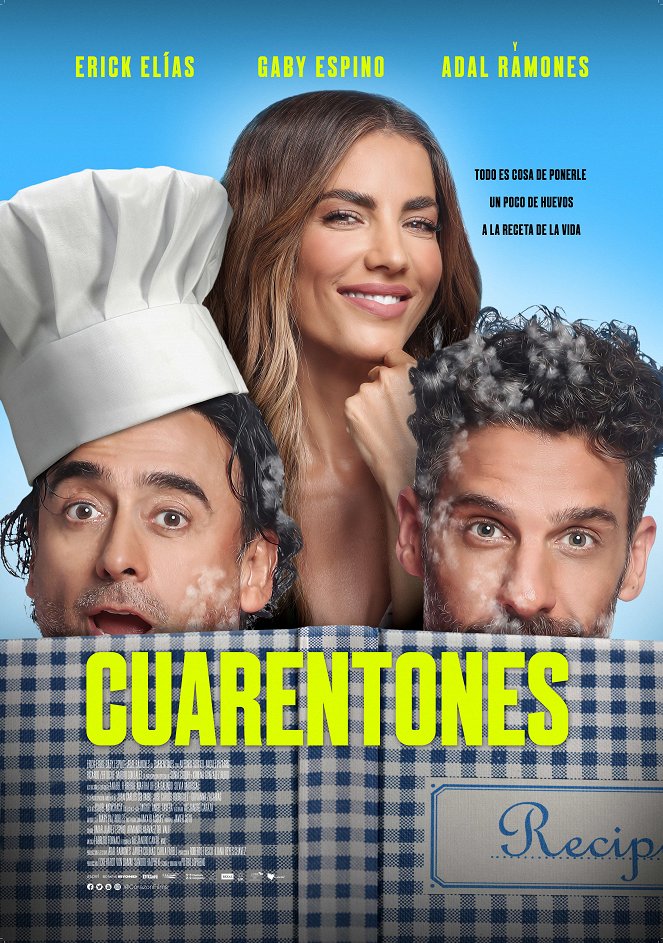 Cuarentones - Carteles