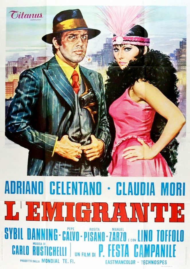 L'emigrante - Carteles