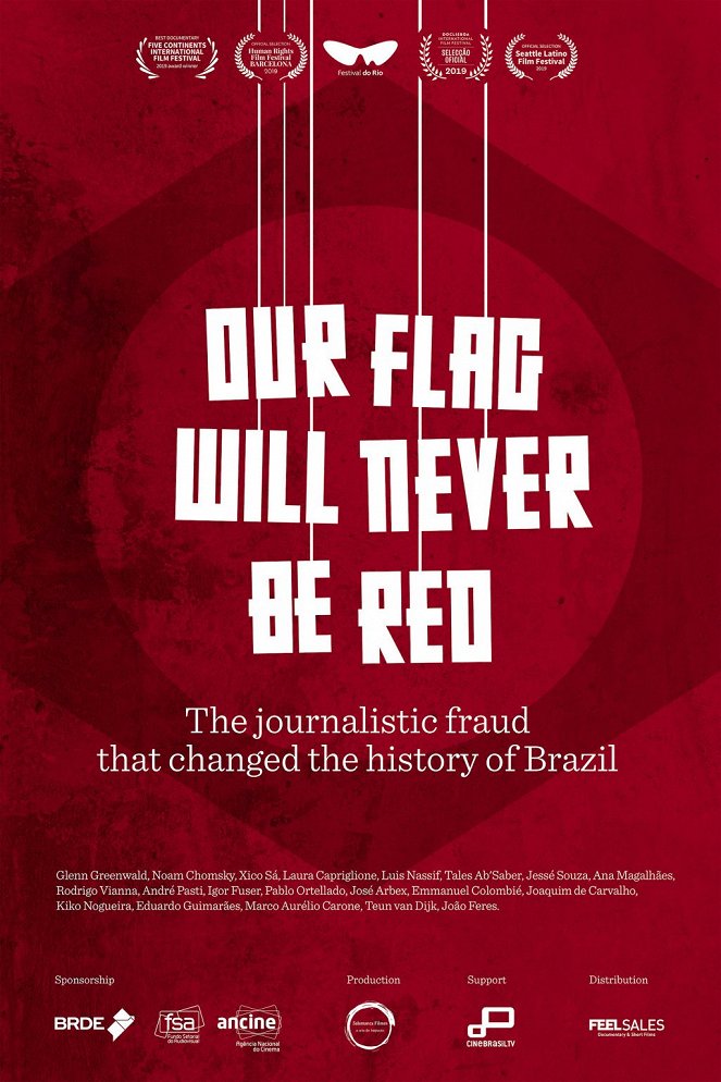 Our Flag Will Never Be Red - Posters