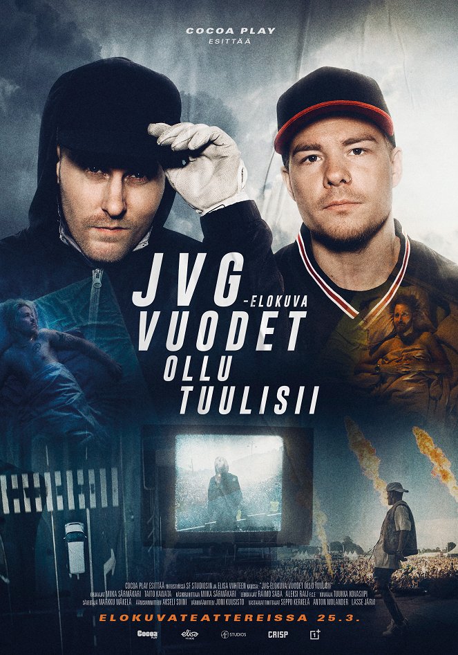 JVG-elokuva: Vuodet ollu tuulisii - Plakátok