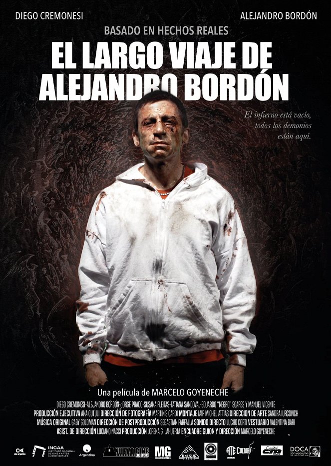 El largo viaje de Alejandro Bordón - Affiches