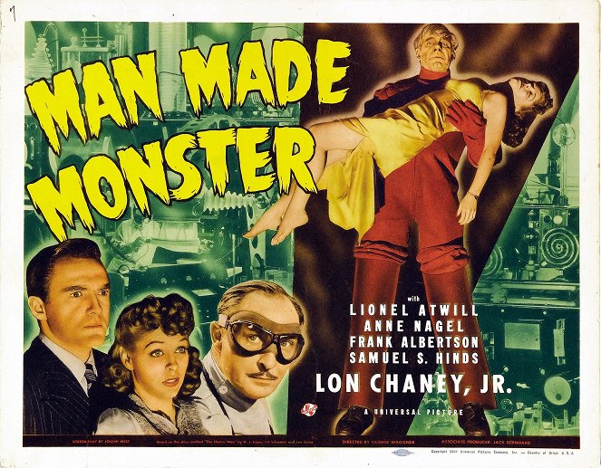 Man Made Monster - Plakaty