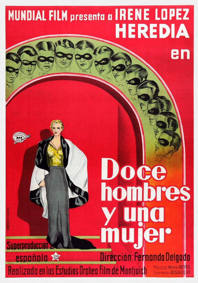 Doce hombres y una mujer - Plakate