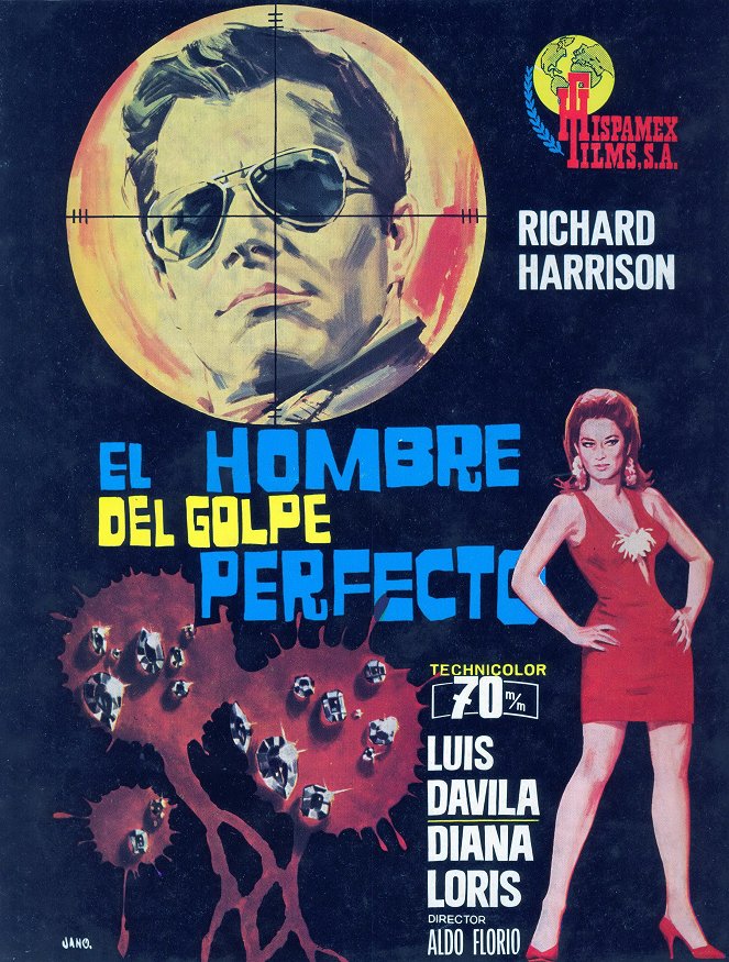 El hombre del golpe perfecto - Carteles