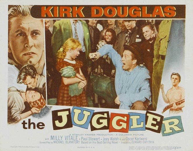 The Juggler - Affiches