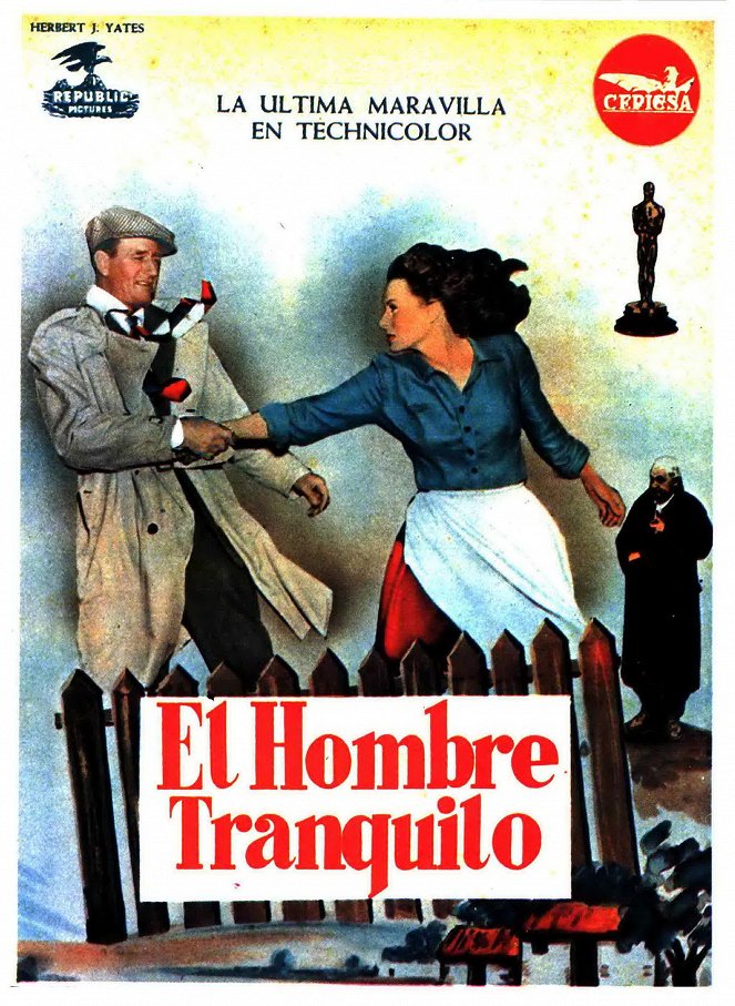 El hombre tranquilo - Carteles