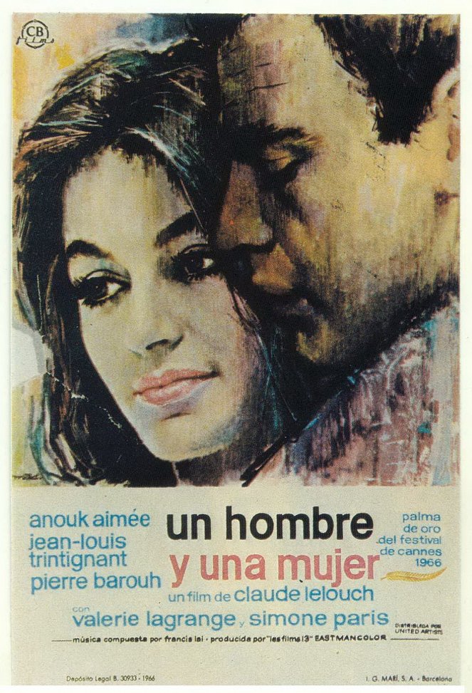 Un hombre y una mujer - Carteles