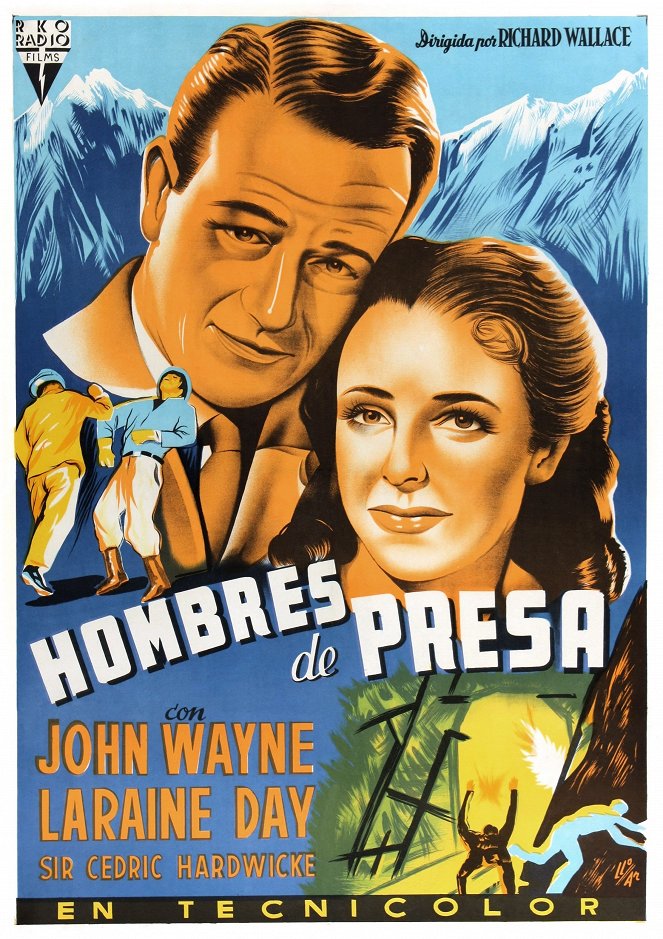 Hombres de presa - Carteles