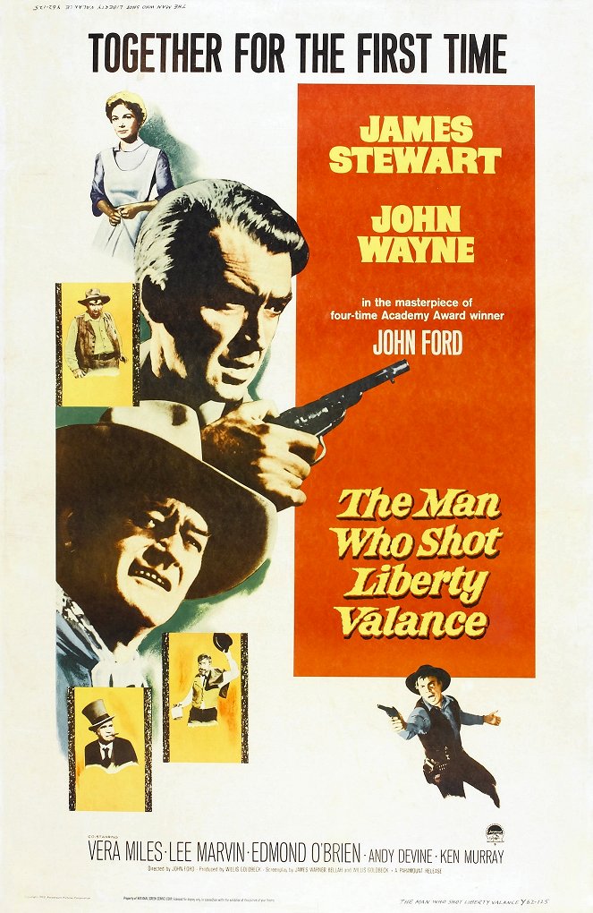 Muž, který zastřelil Liberty Valance - Plakáty