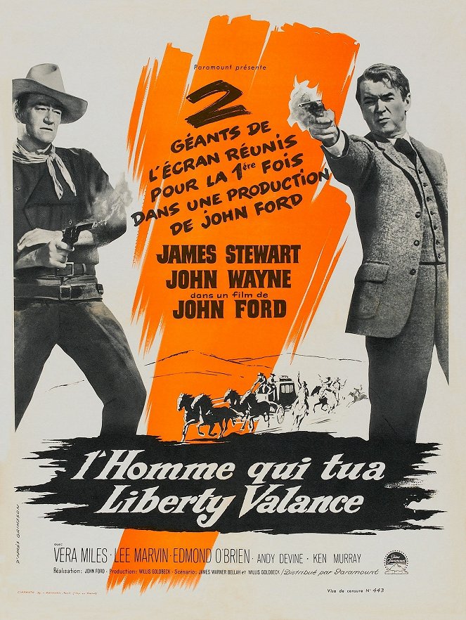 L'Homme qui tua Liberty Valance - Affiches