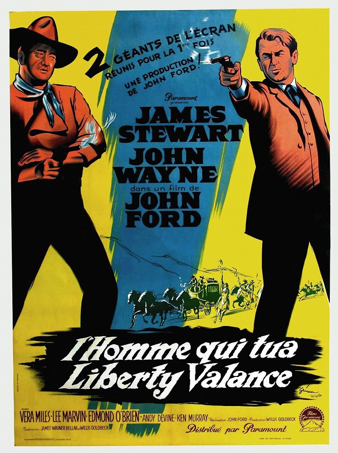 L'Homme qui tua Liberty Valance - Affiches